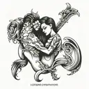 lesbian pride tattoo with cool designes  tattoo design idea