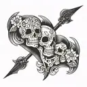 lesbian pride tattoo with cool designes  tattoo design idea