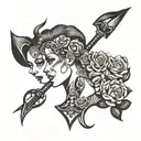 lesbian pride tattoo with cool designes  tattoo design idea