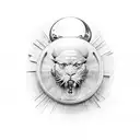 Matthew 19:19 tattoo design idea