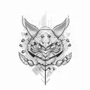 caffeine  tattoo design idea