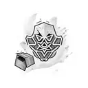 caffeine  tattoo design idea