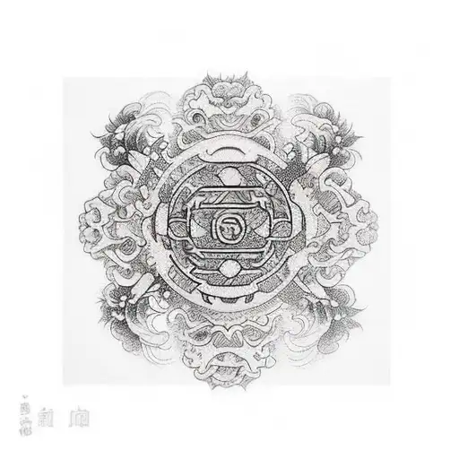 Dice tattoo design idea