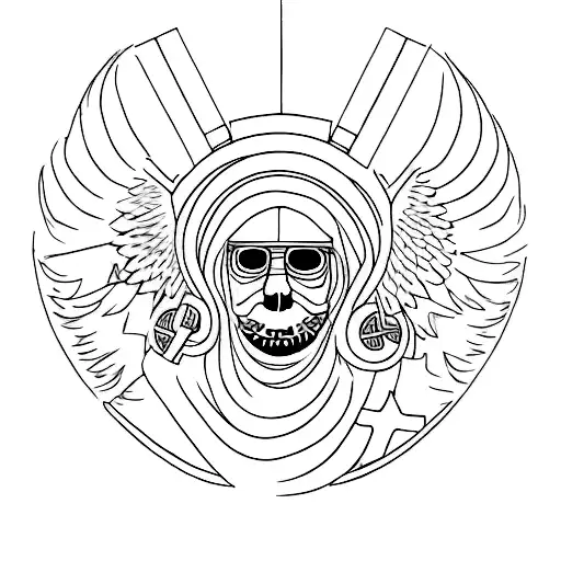 Stern von Vergina tattoo design idea
