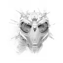 cyber sigilism  tattoo design idea