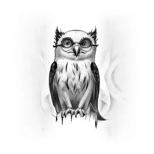 Harry Potter & Hedwig Sketch | All Drawing | Drawing | Pixoto