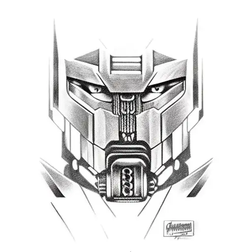 optimus Prime tattoo design idea