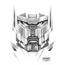 optimus Prime tattoo design idea