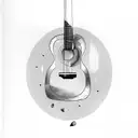 Dildo with guitar tattoo design idea