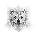 Ted accordion tattoo design idea