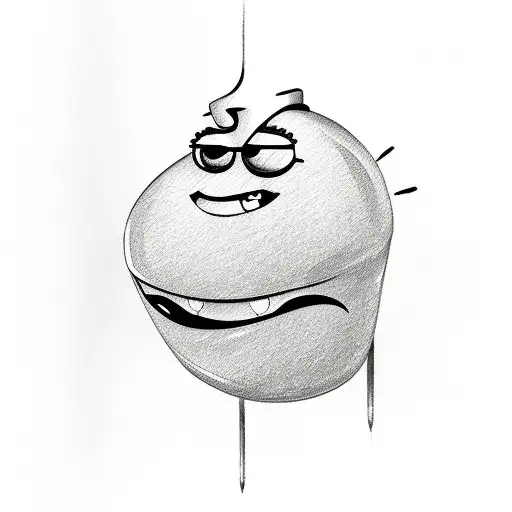 Car emoji and Poop emoji tattoo design idea