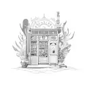 magic shop  tattoo design idea