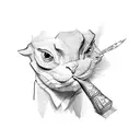 magic shop  tattoo design idea