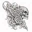 torment and pain tattoo design idea