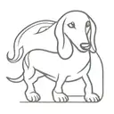 dachshund tattoo design idea