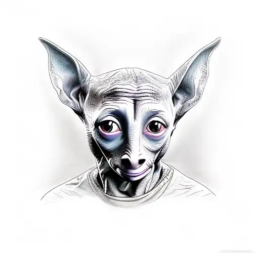 dobby tattoo design idea