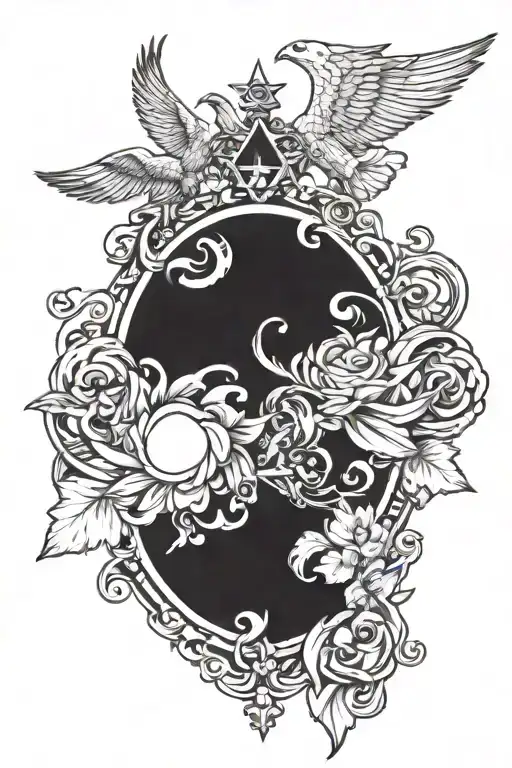 All Glory 2 God tattoo design idea