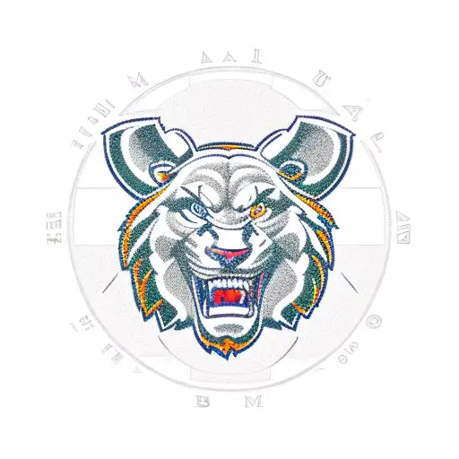Combine the mascots of Baylor University, Sam Houston State University, and Liberty University in a dynamic and powerful design. tattoo design idea
