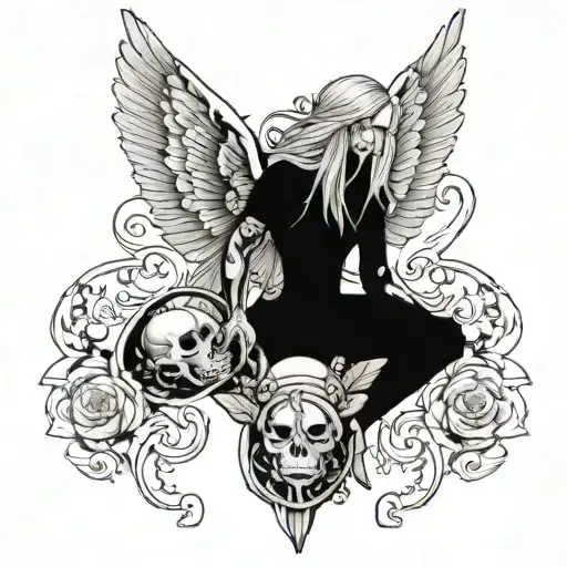 Nirvana In Utero tattoo design idea