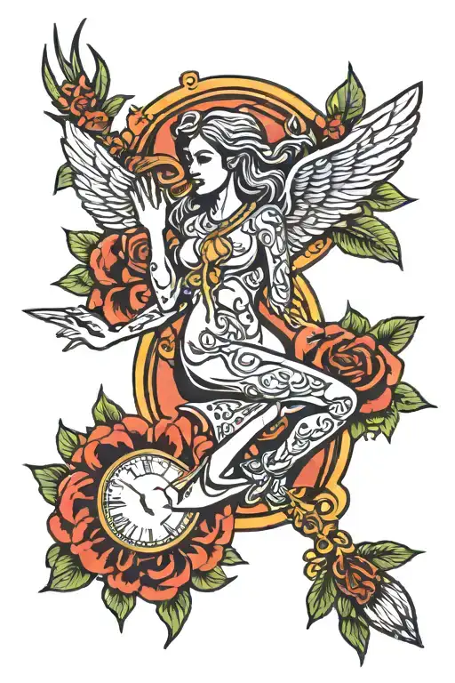 Nirvana In Utero tattoo design idea
