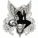 Nirvana In Utero tattoo design idea