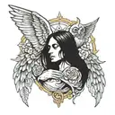 Nirvana In Utero tattoo design idea