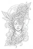 Nirvana In Utero tattoo design idea