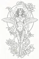 Nirvana In Utero tattoo design idea