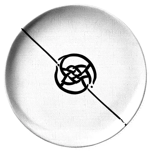simple Celtic armband work babe plate tattoo design idea