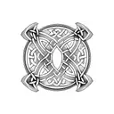 Celtic armband work babe plate tattoo design idea