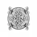 simple Celtic armband work babe plate tattoo design idea