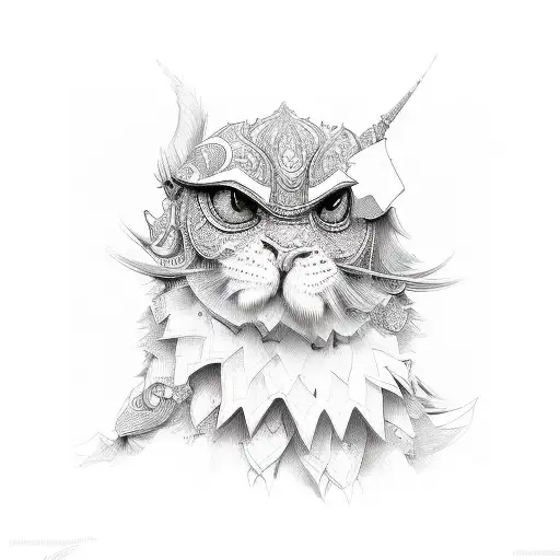 Open scroll tattoo design idea