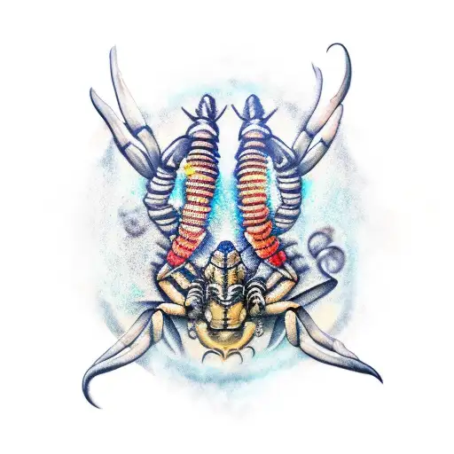 scorpio  tattoo design idea