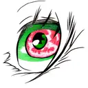 manga eye panel comix tattoo design idea