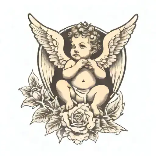 CHERUB tattoo design idea