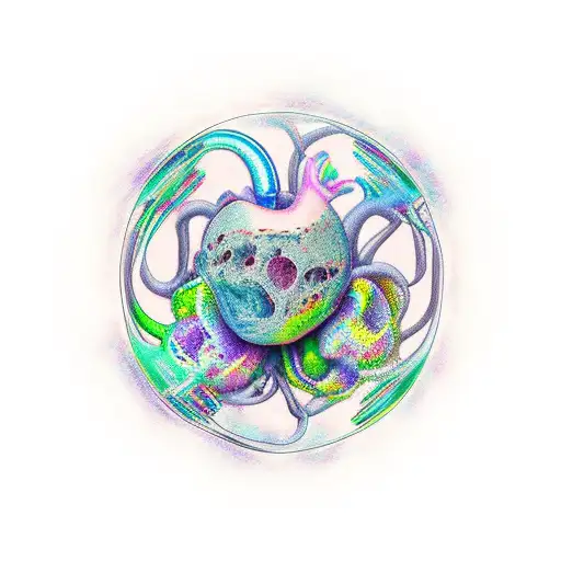 Kidney tattoo design idea