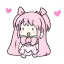 girly pink bow tattoo design idea