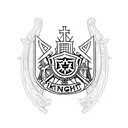 Knights Templars Holy Mary tattoo design idea