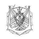 Knights Templars Holy Mary tattoo design idea