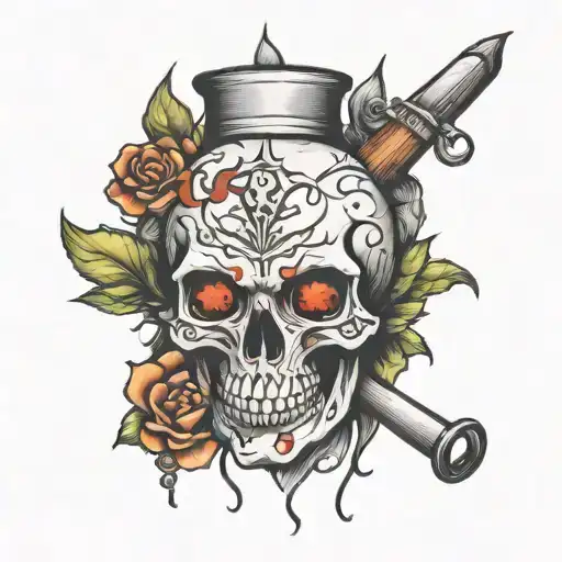 Drug In me Is you tattoo design idea