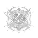 magic tattoo design idea