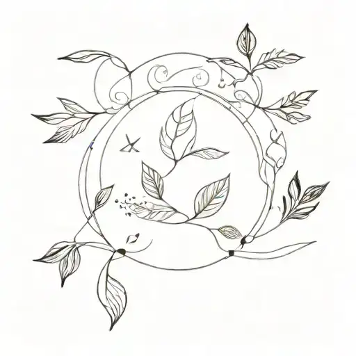 seasons tattoo design idea