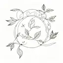 seasons tattoo design idea