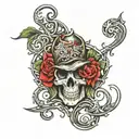 2004 written tattoo design idea