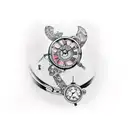 broken watch tattoo design idea