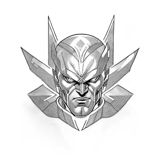 original x-men tattoo design idea
