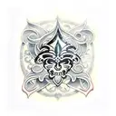 New Orleans saints tattoo design idea