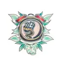 chola pharmacist  tattoo design idea