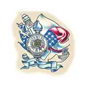 chola pharmacist  tattoo design idea