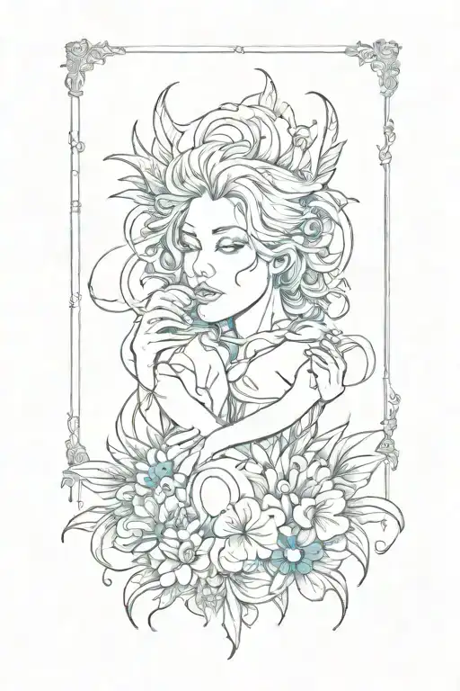 lgbt finally free tattoo design idea